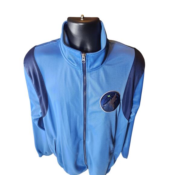 NBA Minnesota Timberwolves G-III Sports by Carl Banks Large Zip Track Jacket - Picture 12 of 16
